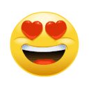 Herzaugen Emoji - Smiley